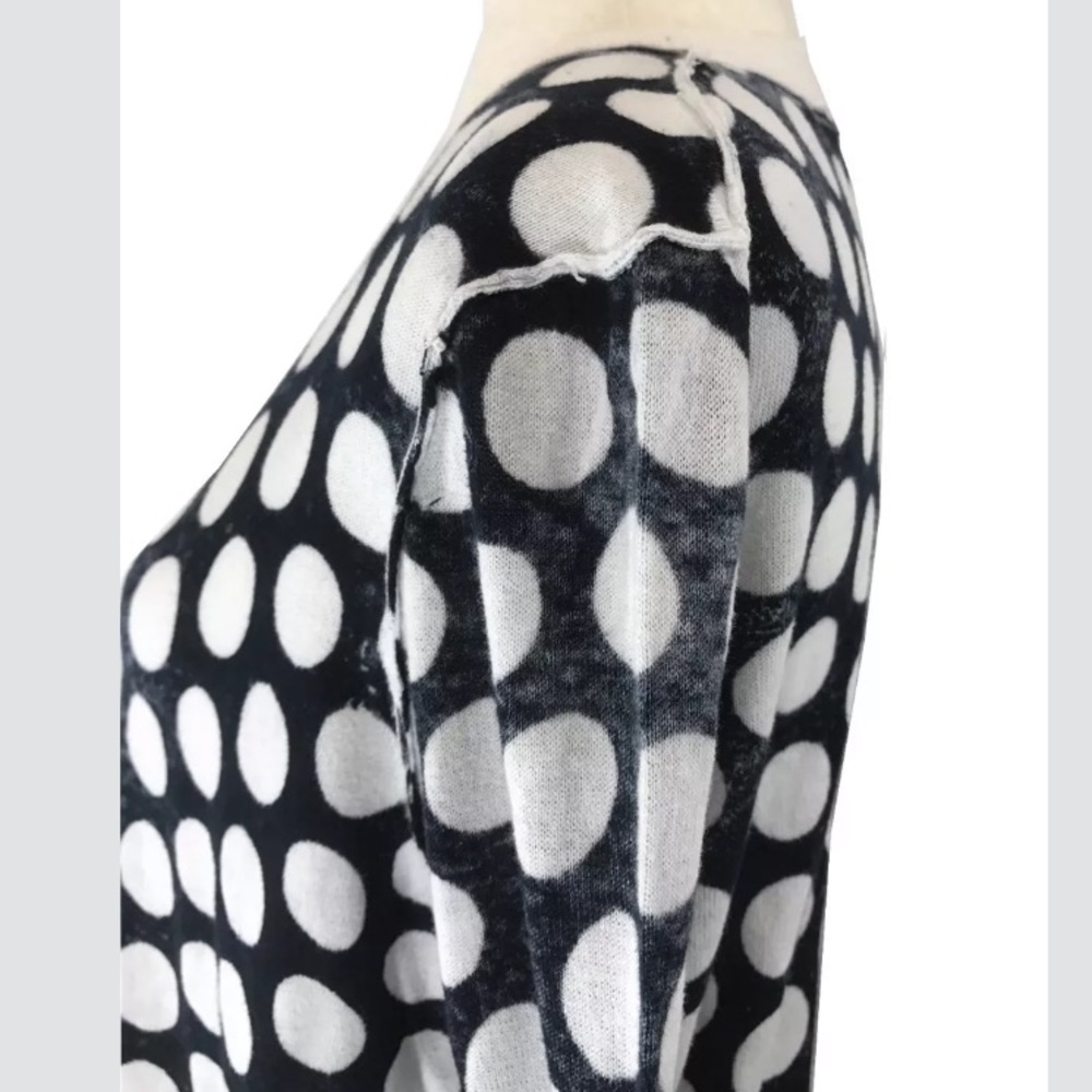 Michael Kors Crewneck Polka Dot Pullover Sweater - Picture 3 of 6